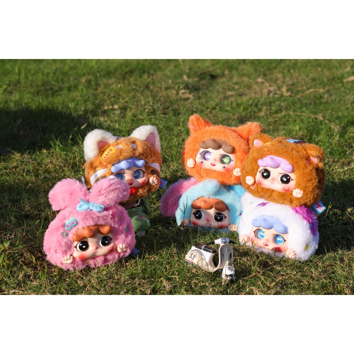 Migo Plush Keychain Let's Travel Together - Móc khóa nhồi bông Blind Box - QZ228-2