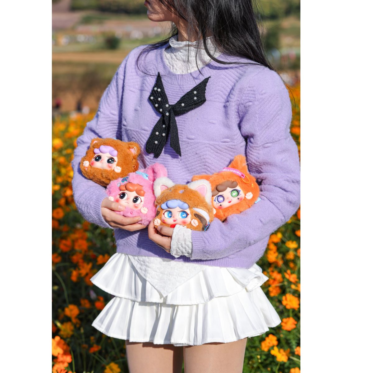 Migo Plush Keychain Let's Travel Together - Móc khóa nhồi bông Blind Box - QZ228-2