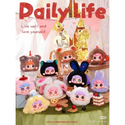 Migo Zipper Plush Toy Keychain QZ228-1 - Móc khóa nhồi bông Blind Box - Plush Toy