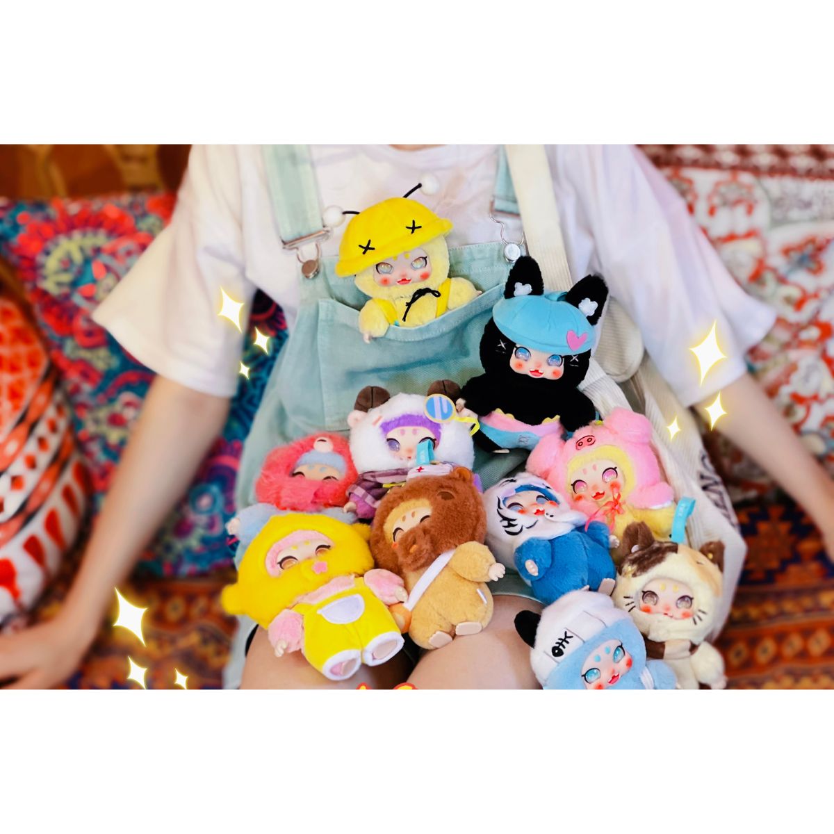 Xira Plush Toy Keychain SZB24-036 - Móc khóa nhồi bông Blind Box - Xira