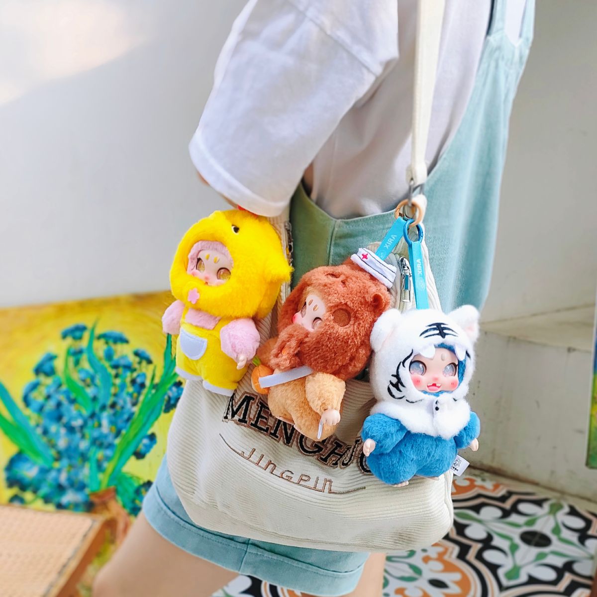 Xira Plush Toy Keychain SZB24-036 - Móc khóa nhồi bông Blind Box - Xira