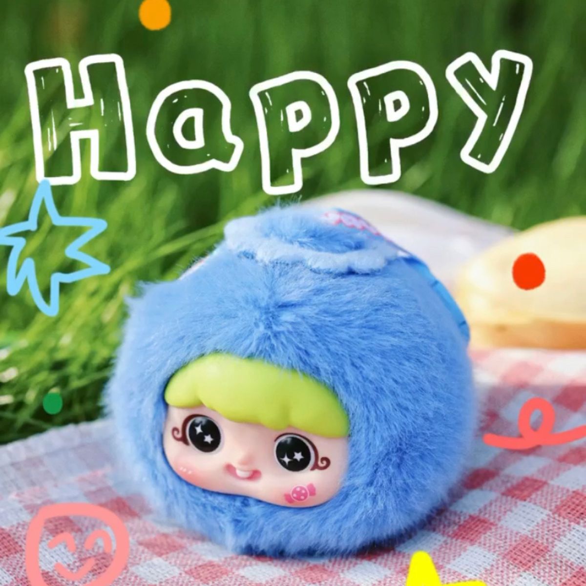 Yaya Fruit Series Plush Toy Keychain QZ228 - Móc khóa nhồi bông - Plush Toy