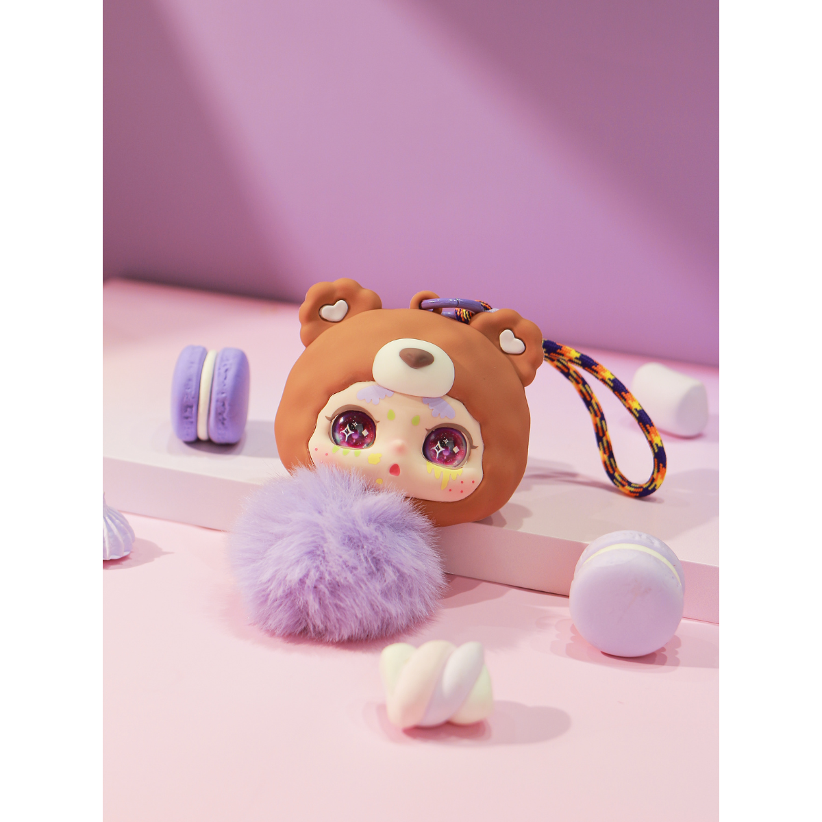 Kimmon PLUSH TOY Silicone Keychain 556115KM - Móc khóa Silicone Blind Box - Kimmon