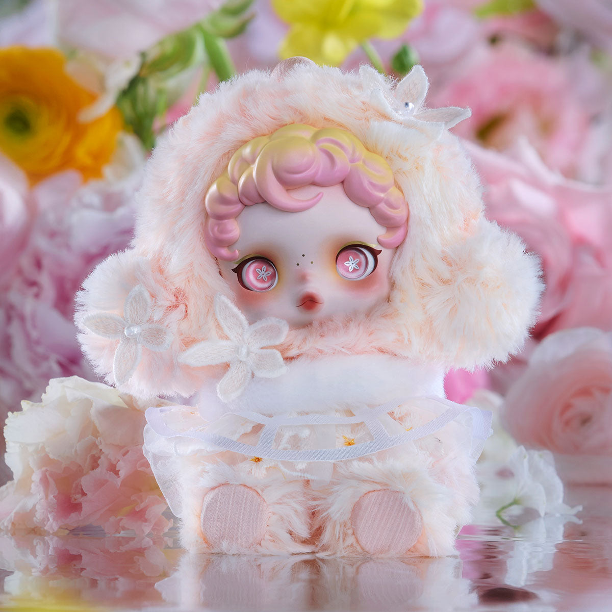 SKULLPANDA L'impressionnisme Series Plush Doll keychain - Móc khóa gấu bông Blind Box - POP MART