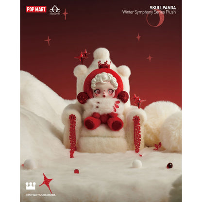 Skullpanda Winter Symphony Series Plush Keychain - Móc khóa gấu bông Blind Box - POP MART