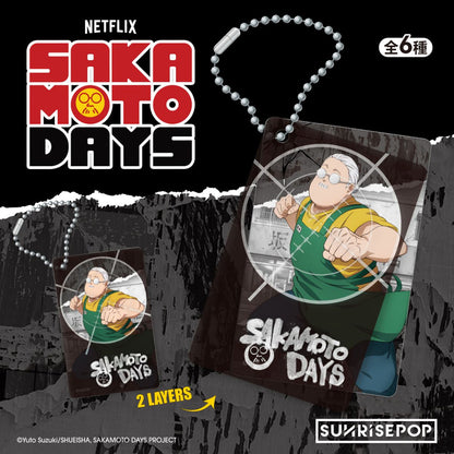 Acrylic Decorative Keychain Sakamoto Days - Móc khóa trang trí Acrylic - SUNRISEPOP SDAC023