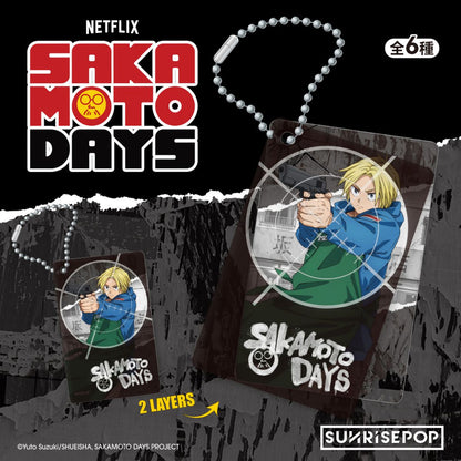 Acrylic Decorative Keychain Sakamoto Days - Móc khóa trang trí Acrylic - SUNRISEPOP SDAC023