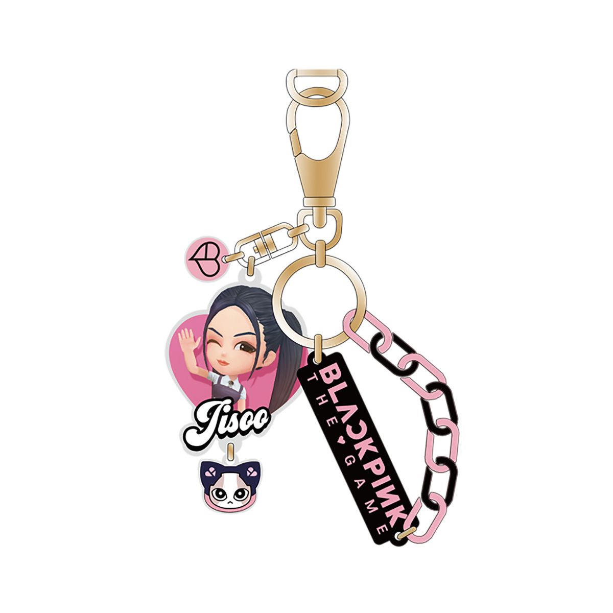 BPTG Decorative Keychain - JISOO BLACKPINK THE GAME BPTG-2403018 - Móc khóa trang trí - BLACKPINK THE GAME