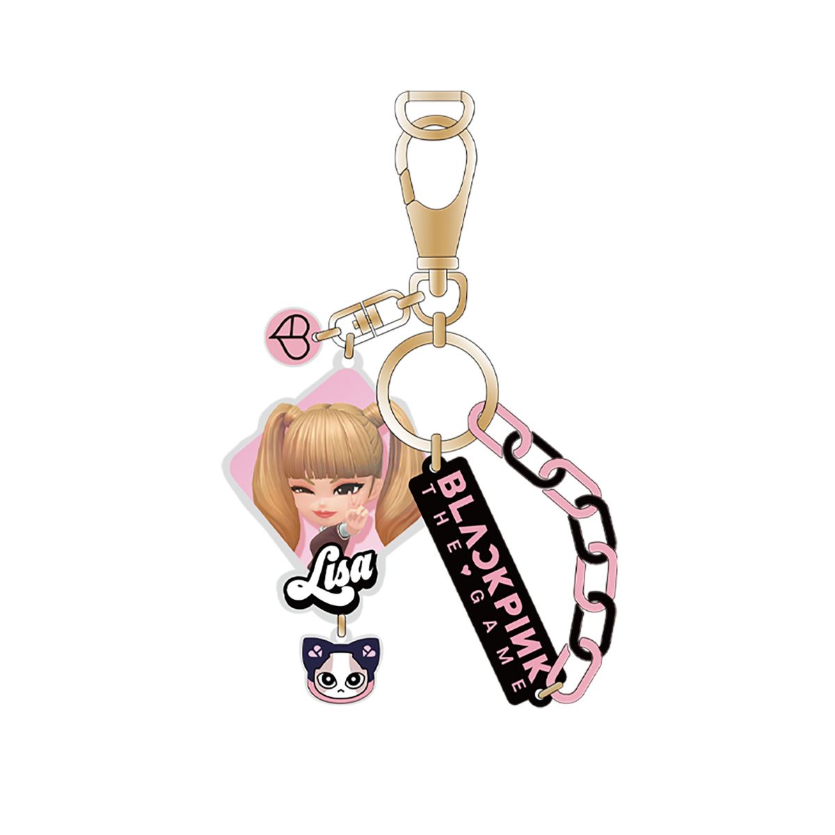 BPTG Decorative Keychain _ LISA BLACKPINK THE GAME - Móc khóa trang trí - BPTG-2403019