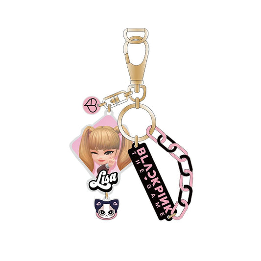 BPTG Decorative Keychain _ LISA BLACKPINK THE GAME - Móc khóa trang trí - BPTG-2403019