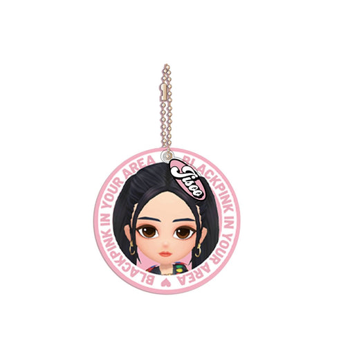 Decorative Keychain with Mirror BLACKPINK THE GAME BPTG - JISOO - Móc khóa trang trí kèm gương - BPTG-2403026 - Góc nhìn khác 3
