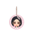 Decorative Keychain with Mirror BLACKPINK THE GAME BPTG - JISOO - Móc khóa trang trí kèm gương - BPTG-2403026 - Hình ảnh bổ sung 4