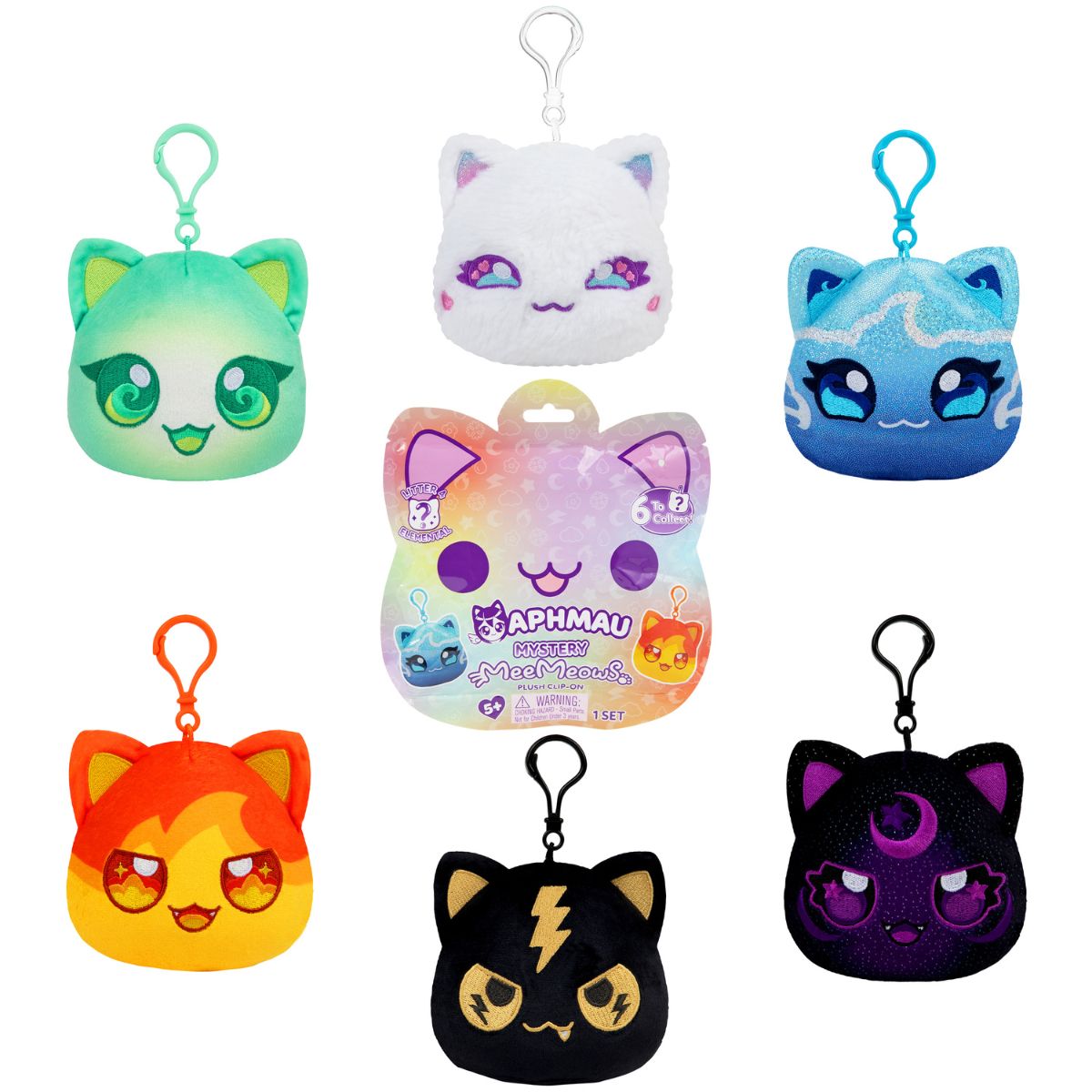 Stuffed Animal Hanger Toy – Elemental Theme - Móc treo thú nhồi bông - APHMAU 6700S4