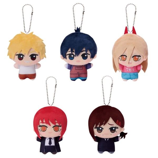 Móc khóa búp bê bông Chainsaw Man Mascot Plush Vol.2