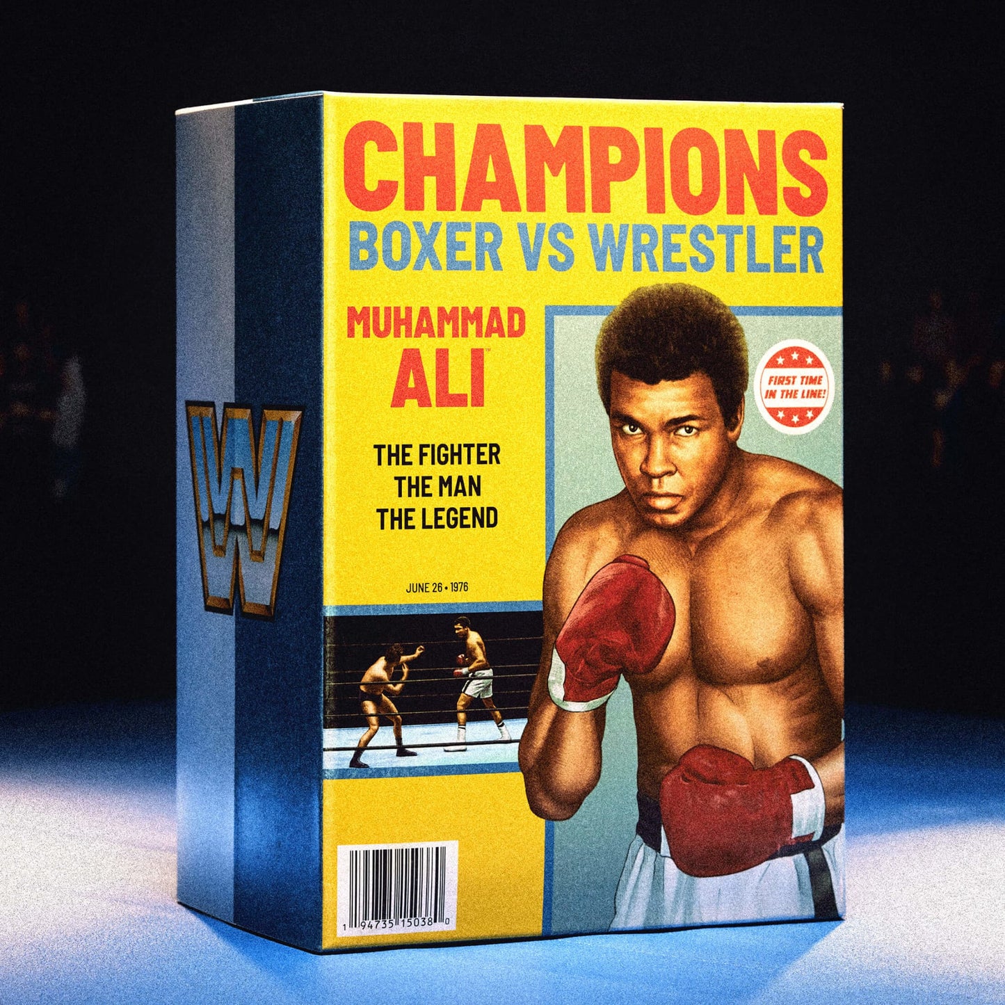 WWE Ultimate Edition Muhammad Ali Action Figure Set - Bộ Mô Hình Cao Cấp Mattel Mattel - ảnh 4 - Figure