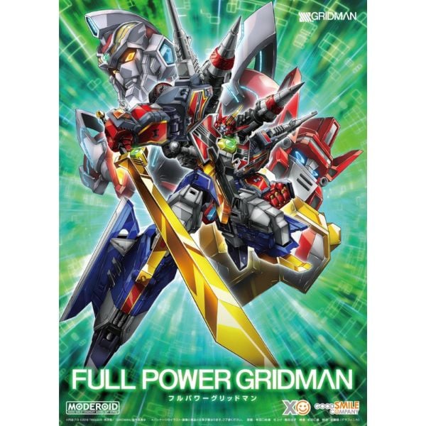 MODEROID Full Power Gridman - Mô hình lắp ráp chính hãng