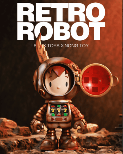 Sank Toys X NONG TOY Retro Robot-Silver - Mô Hình Figure Cao Cấp - Sank Toys