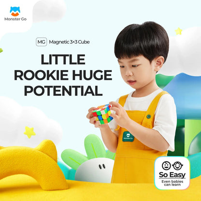 Monster Go 352 M Magnetic Cube - Rubik 3x3 Có Nam Châm Cho Người Mới - GANCUBE Monster Go - Hình ảnh bổ sung 4