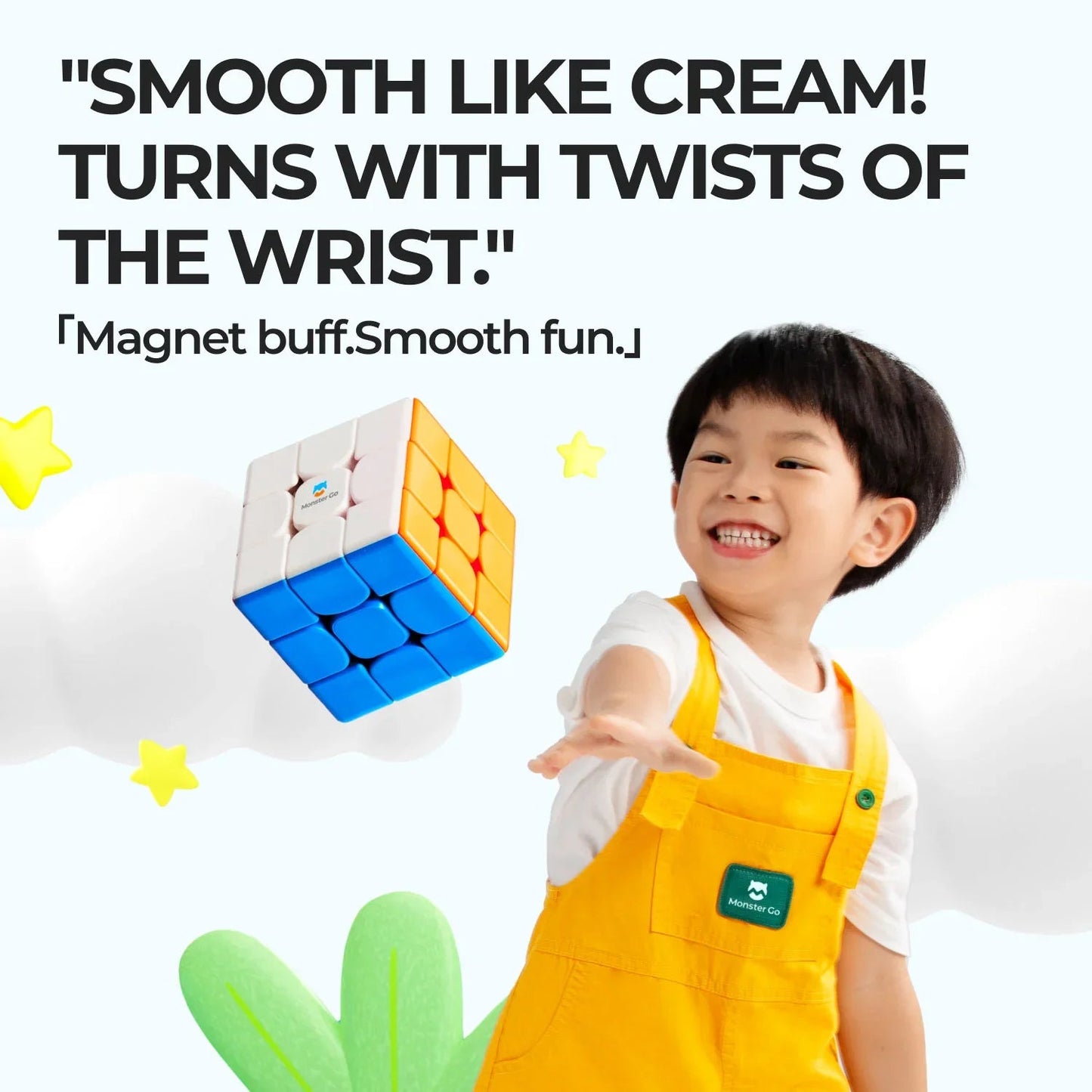 Monster Go 352 M Magnetic Cube - Rubik 3x3 Có Nam Châm Cho Người Mới - GANCUBE Monster Go - Hình ảnh bổ sung 6