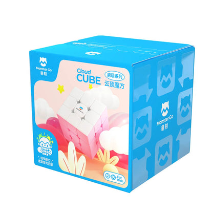 Monster Go Cloud & Rainbow & UT 3×3 Cube - Rubik 3x3 Cho Trẻ Em & Người Mới Bắt Đầu - GANCUBE Monster Go - ảnh 5 - Rubik 3x3