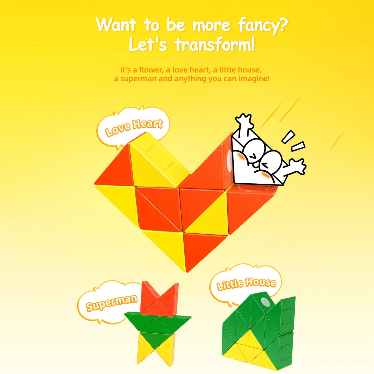 Monster Go Flower Twist Puzzle - Đồ Chơi Xoay Hình Bông Hoa Trí Tuệ - GANCUBE - Hình ảnh bổ sung 4