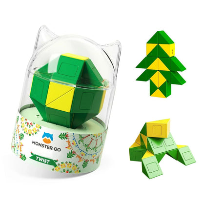 Monster Go Twist Puzzle 24 Blocks - Đồ chơi Rubik Rắn Sáng Tạo - GANCUBE