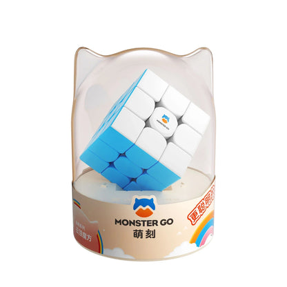 Monster Go Cloud & Rainbow & UT 3×3 Cube - Rubik 3x3 Cho Trẻ Em & Người Mới Bắt Đầu - GANCUBE