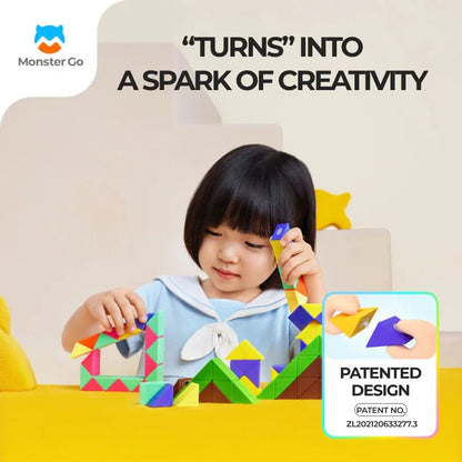 Monster Go Twist Puzzle 24 Blocks - Đồ chơi Rubik Rắn Sáng Tạo - GANCUBE