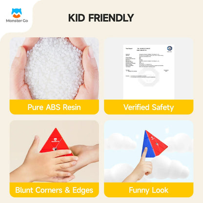 Monster Go Pyraminx - Khối Rubik Tam Giác Cho Người Mới - GANCUBE