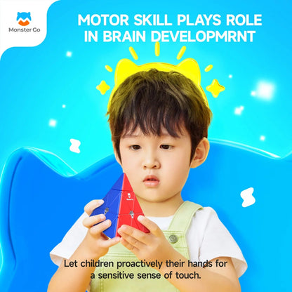 Monster Go Pyraminx - Khối Rubik Tam Giác Cho Người Mới - GANCUBE