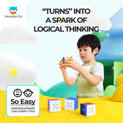 Monster Go 3x3 Cubes Set - Bộ Rubik 3x3 Combo Chính Hãng GANCUBE - Hình ảnh chi tiết 2