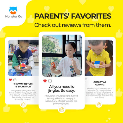 Monster Go Skewb Cube - Rubik Biến Thể Skewb - Monster Go