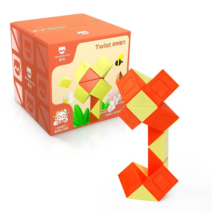 Monster Go Twist Puzzle 24 Blocks - Đồ chơi Rubik Rắn Sáng Tạo - GANCUBE