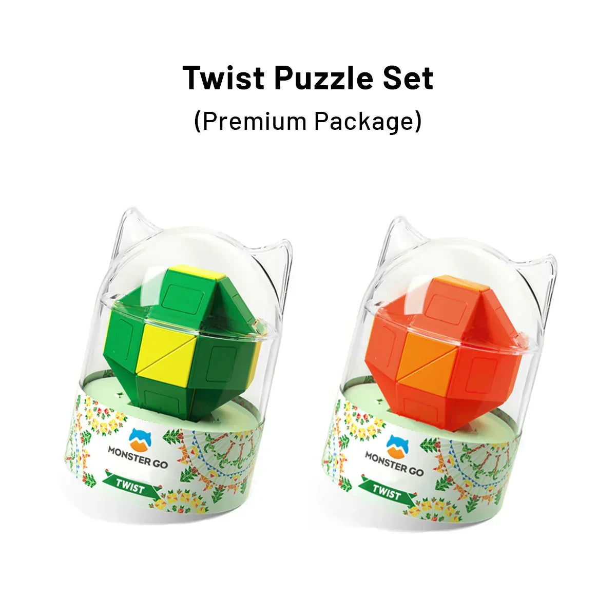 Monster Go Twist Puzzle 24 Blocks - Đồ chơi Rubik Rắn Sáng Tạo - GANCUBE