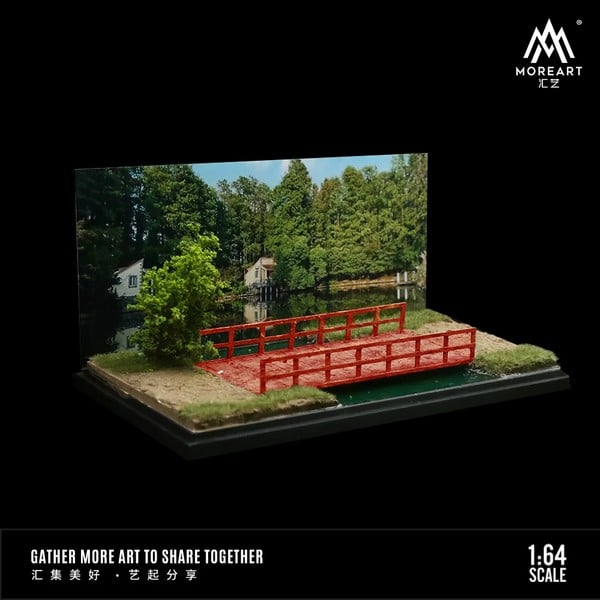 Diorama 1:64 - Cầu Đỏ Qua Hồ