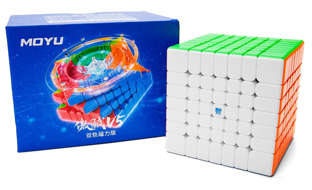 MoYu AoFu 7x7 V5 Double-Track (Magnetic, Ball-Core) - Rubik 7x7 Nam Châm Cao Cấp - MoYu - Hình ảnh sản phẩm