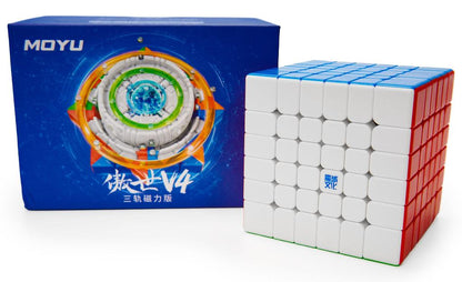 MoYu AoShi 6x6 V4 Triple-Track (Magnetic, Ball-Core) - Rubik 6x6 Nam Châm Chính Hãng MoYu - Hình ảnh sản phẩm