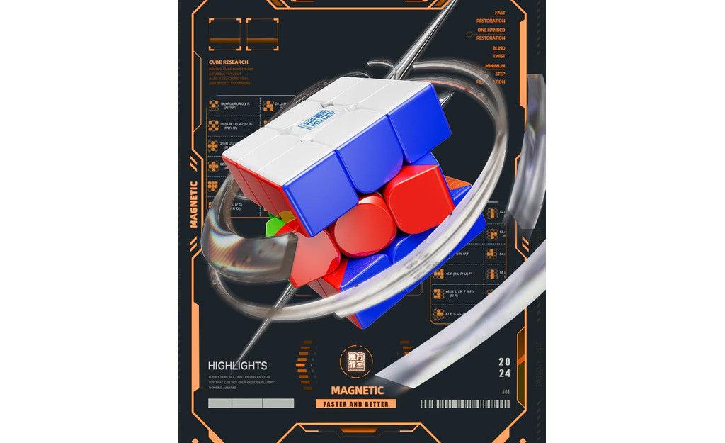 MoYu MeiLong 3x3 V2 (Magnetic) - Rubik 3x3 Nam Châm Chính Hãng MoYu MoYu - ảnh 7 - Rubik