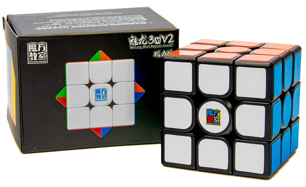 MoYu MeiLong 3x3 V2 (Magnetic) - Rubik 3x3 Nam Châm Chính Hãng MoYu - Hình ảnh chi tiết 2
