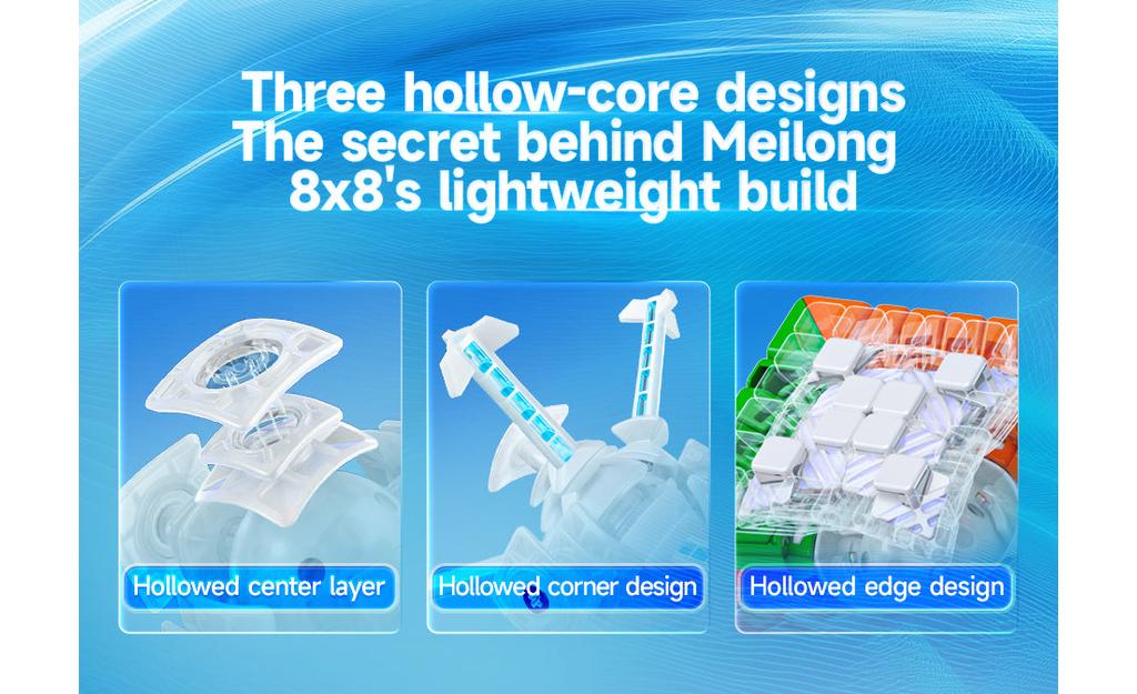 MoYu MeiLong 8x8 V3 (Magnetic, Ball-Core)