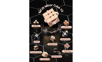 MoYu Mirror V2 (Magnetic, Ball-Core, UV Coated)