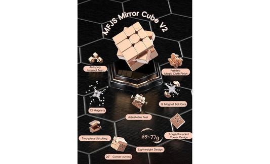 MoYu Mirror V2 (Magnetic, Ball-Core, UV Coated)
