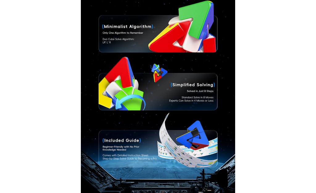 MoYu Pyraminx Duo (Magnetic, Ball-Core) Rubik Tam Giác Biến Thể Nam Châm Lõi MoYu MoYu - ảnh 3 - Pyraminx