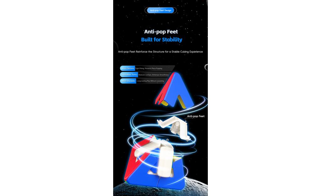 MoYu Pyraminx Duo (Magnetic, Ball-Core) Rubik Tam Giác Biến Thể Nam Châm Lõi MoYu MoYu - ảnh 6 - Pyraminx