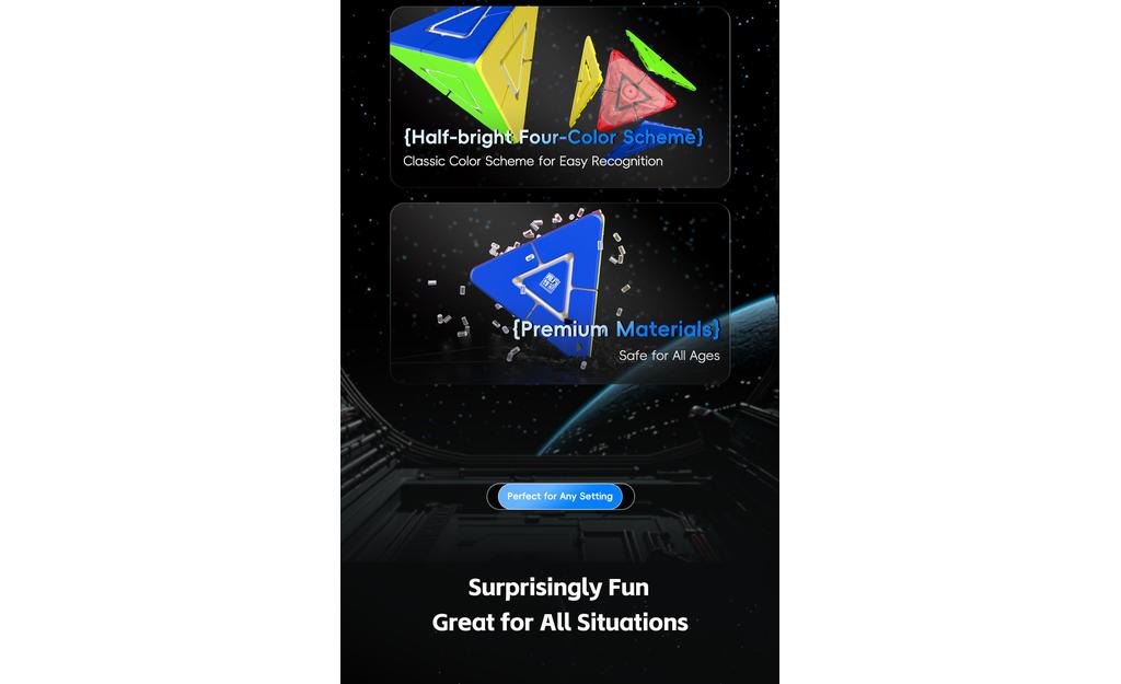 MoYu Pyraminx Duo (Magnetic, Ball-Core) Rubik Tam Giác Biến Thể Nam Châm Lõi MoYu MoYu - ảnh 8 - Pyraminx