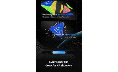 MoYu Pyraminx Duo (Magnetic, Ball-Core) Rubik Tam Giác Biến Thể Nam Châm Lõi MoYu MoYu - ảnh 8 - Pyraminx
