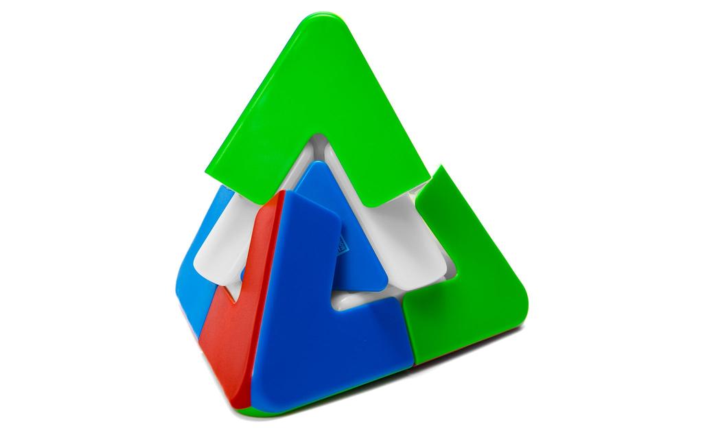 MoYu Pyraminx Duo (Magnetic, Ball-Core) Rubik Tam Giác Biến Thể Nam Châm Lõi MoYu - Hình ảnh bổ sung 4