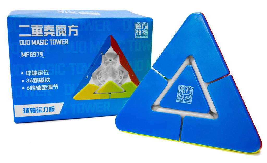 MoYu Pyraminx Duo (Magnetic, Ball-Core) Rubik Tam Giác Biến Thể Nam Châm Lõi MoYu - Hình ảnh bổ sung 6