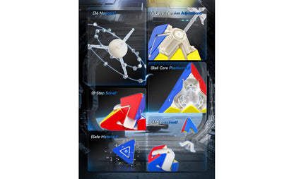 MoYu Pyraminx Duo (Magnetic, Ball-Core) Rubik Tam Giác Biến Thể Nam Châm Lõi MoYu - Hình ảnh bổ sung 7