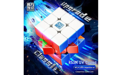 MoYu RS3 M 2020 3x3 (Magnetic, UV Coated) Rubik 3x3 Nam Châm Phủ UV MoYu